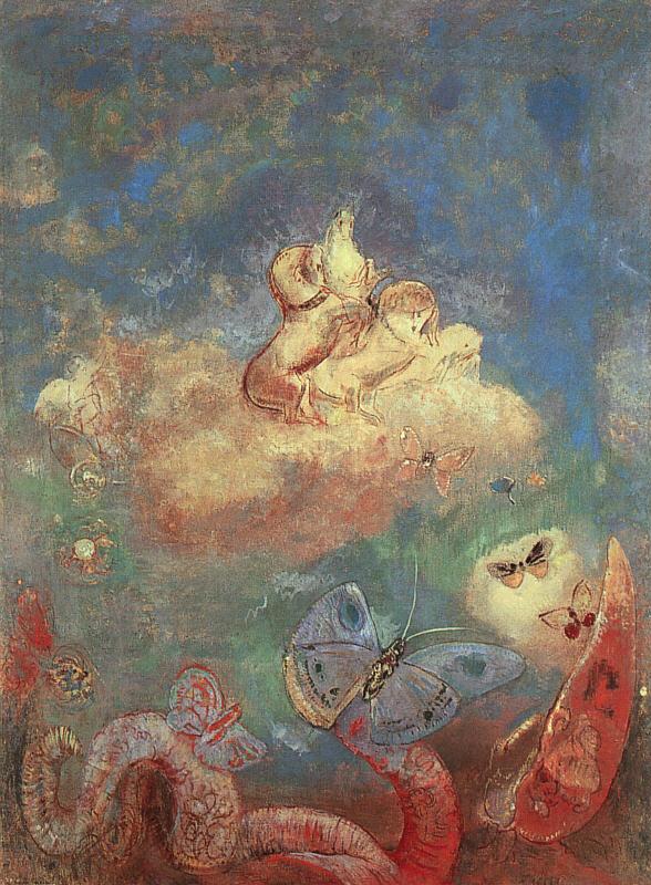 Odilon Redon The Chariot of Apollo oil painting picture